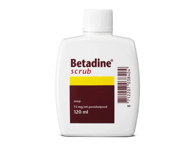 Betadine scrub