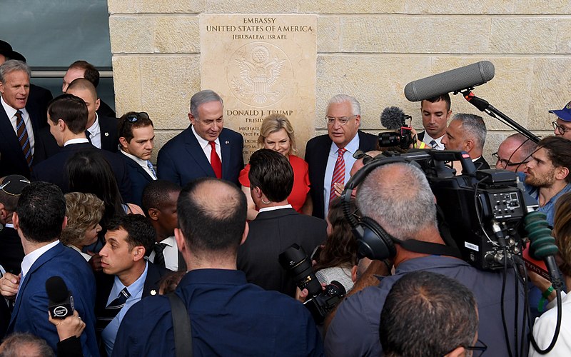 Inwijdingsceremonie van de Ambassade van de Verenigde Staten in Jeruzalem