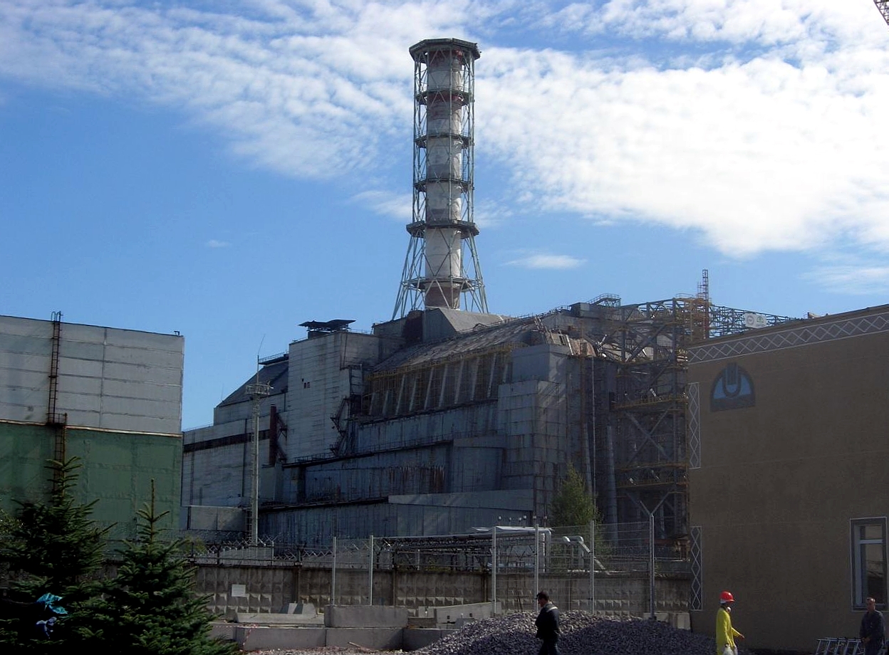 Reactor 4 van de kerncentrale explodeerde bij de kernramp van Tsjernobyl 
