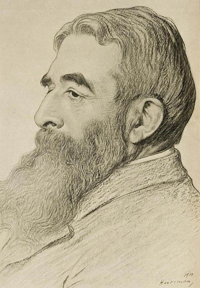 Mr. W.H. de Beaufort getekend door H.J. Haverman (1900)