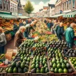 Avocado’s op de markt