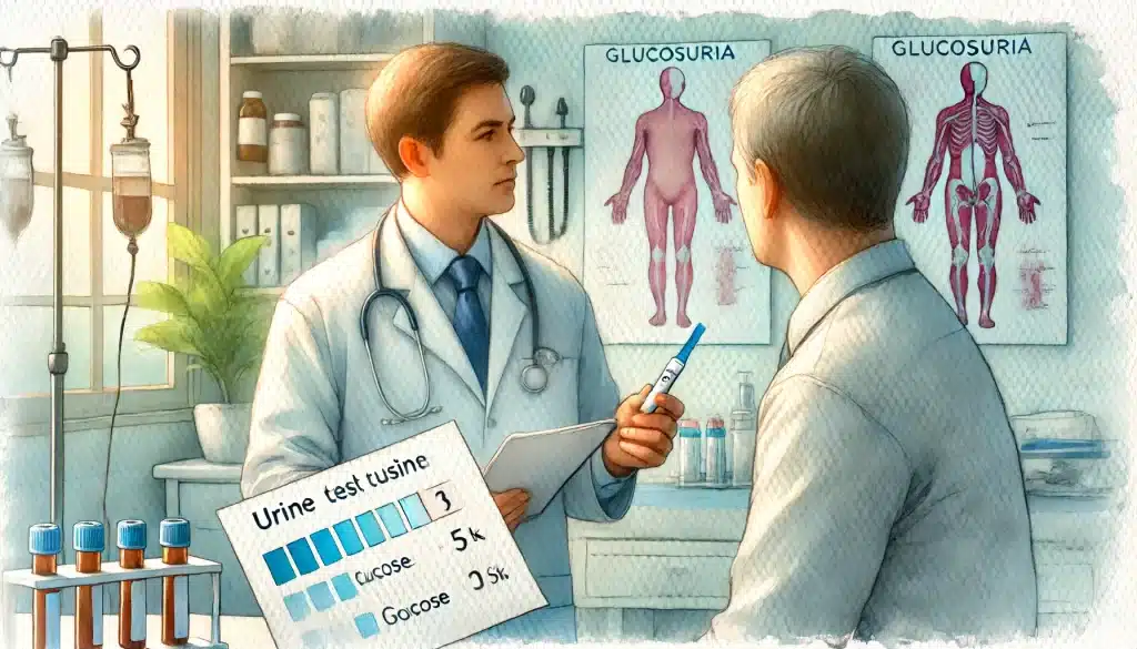 Glucose in urine (glucosurie): oorzaak en waarden