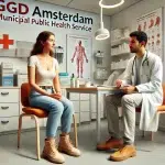Vrouw met genitale wratten bij de GGD Amsterdam