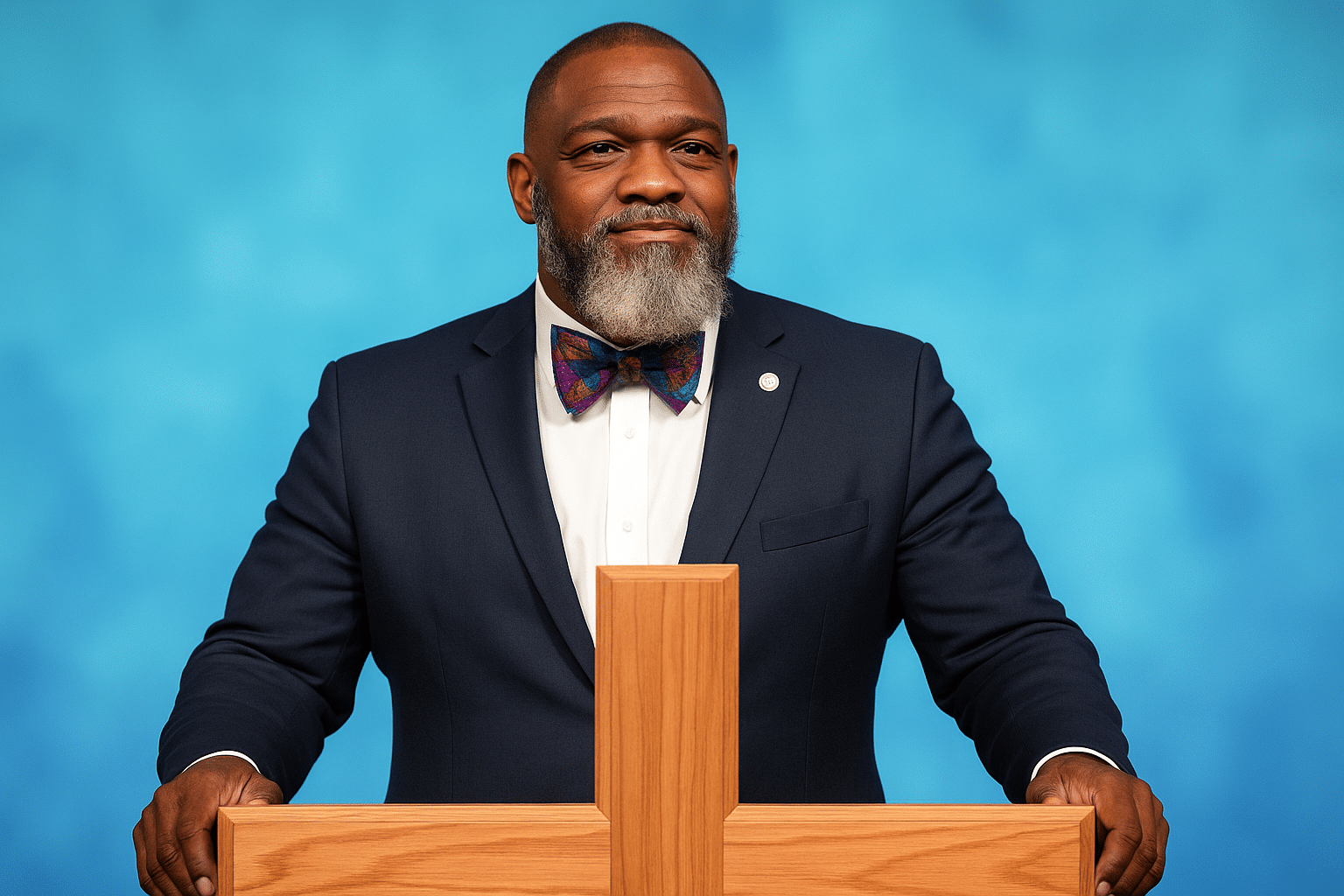 De persoon op de foto is Voddie Baucham, een Amerikaanse pastor, auteur en theoloog. Hij was de decaan van theologie aan de African Christian University in Lusaka, Zambia. Helaas is hij op 25 september 2025 overleden na een medisch noodgeval.
Baucham was ook een bekende auteur en heeft verschillende boeken geschreven, waaronder "Expository Apologetics" en "Family Shepherds".
Hij was getrouwd met zijn vrouw, Bridget, en samen hadden ze negen kinderen.
Baucham stond bekend om zijn vermogen om de relevantie van de Bijbel in het dagelijks leven te laten zien.
Zijn gezondheid was al een zorg sinds hij in 2021 de diagnose hartfalen kreeg.