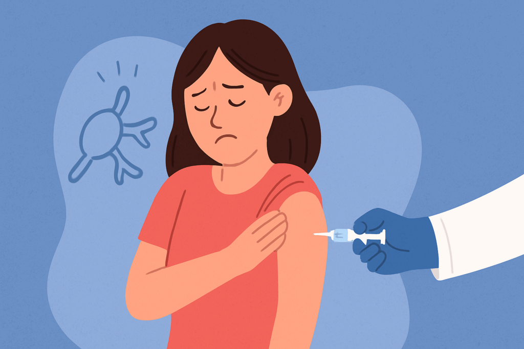 Okselpijn door vaccinatie: oorzaak en wat te doen?